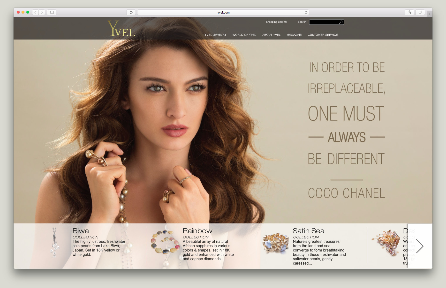 Yvel – The official website of Yvel jewelry